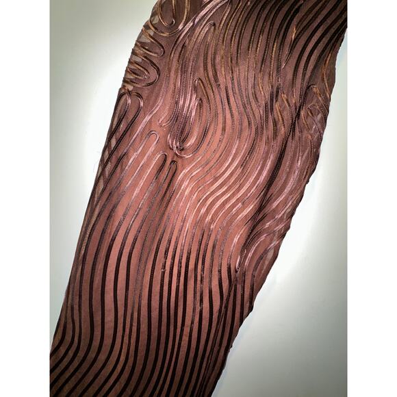 MICHAEL COSTELLO X REVOLVE Womens Strapless Opal Maxi Dress Chocolate Brown S - Picture 8 of 8